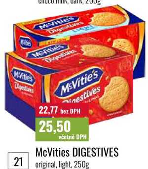 McVities DIGESTIVES, 250g