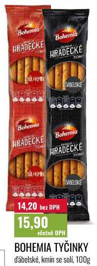 BOHEMIA TYČINKY, 100g
