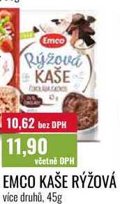 EMCO KAŠE RÝŽOVÁ 45g