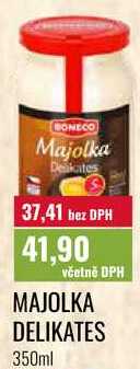MAJOLKA DELIKATES 350ml