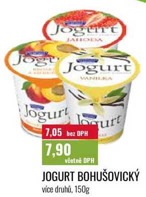 JOGURT BOHUŠOVICKÝ, 150g