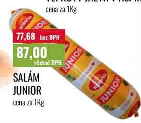 SALÁM JUNIOR cena za 1Kg