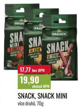 SNACK, SNACK MINI 70g