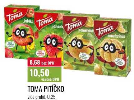 TOMA PITÍČKO 0,25l