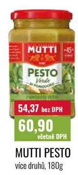 MUTTI PESTO 180g 