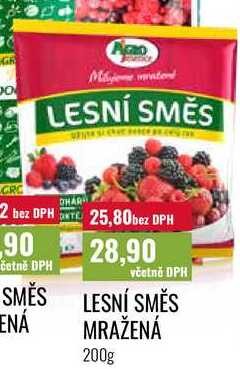 LESNÍ SMĚS MRAŽENÁ 200g