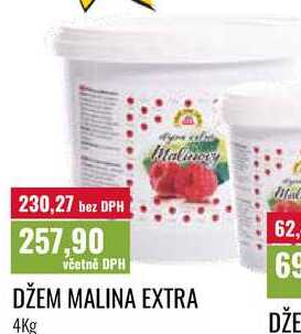 DŽEM MALINA EXTRA 4Kg 
