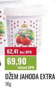 DŽEM JAHODA EXTRA 1Kg 