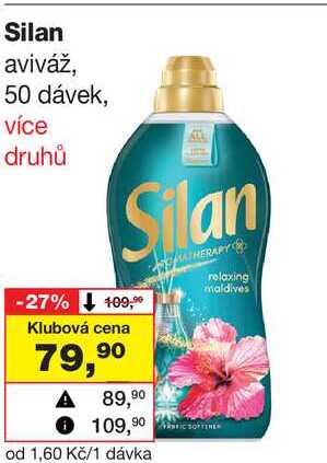 Silan aviváž, 50 dávek