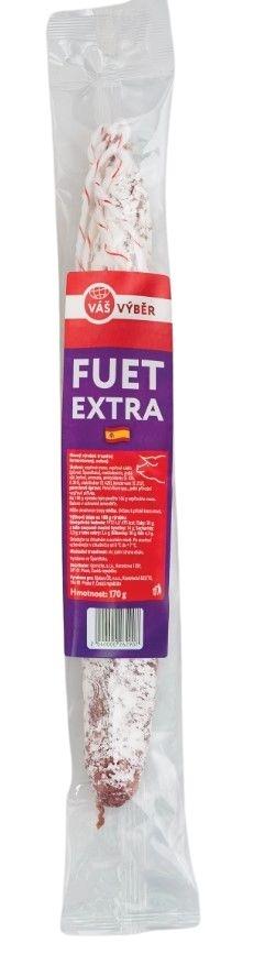 VÁŠ VÝBĚR Fuet Extra, 170 g