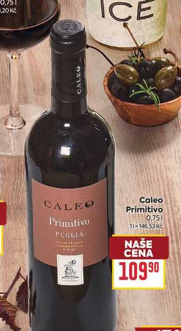 Caleo Primitivo 0,75l