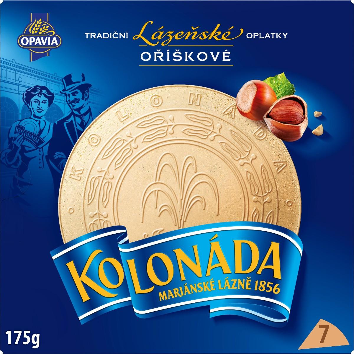 Opavia Tradiční lázeňské oplatky a trojhránky, 175 g
