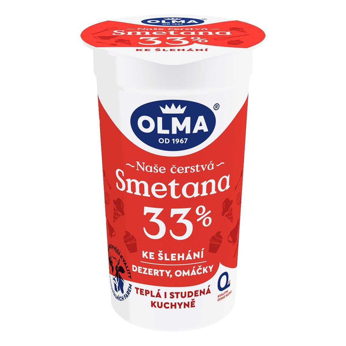 Olma Smetana ke šlehání, 200 g v akci