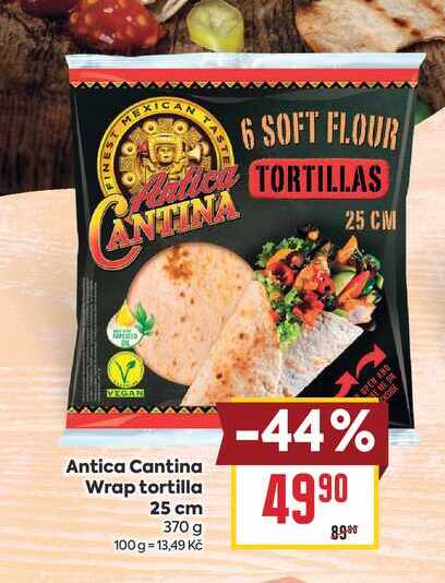 Antica Cantina Wrap tortilla 25 cm 370 g