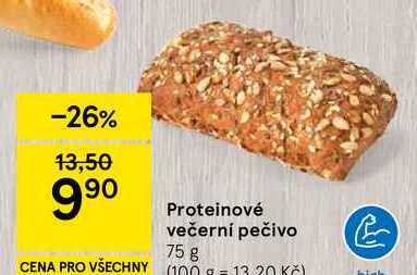 Proteinové večerní pečivo, 75 g