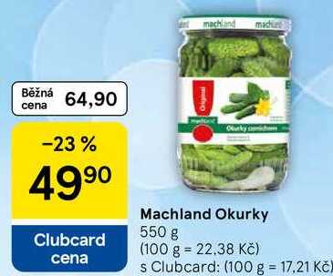 Machland Okurky, 550 g