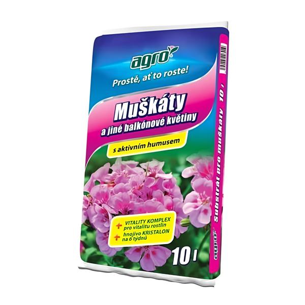 Agro Substrát pro muškáty