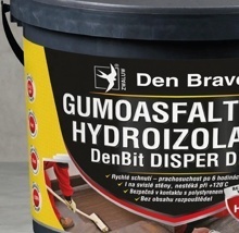 DEN BRAVEN GUMOASFALTOVÁ HYDROIZOLACE DENBIT DISPER DN ČERNÁ 10 KG