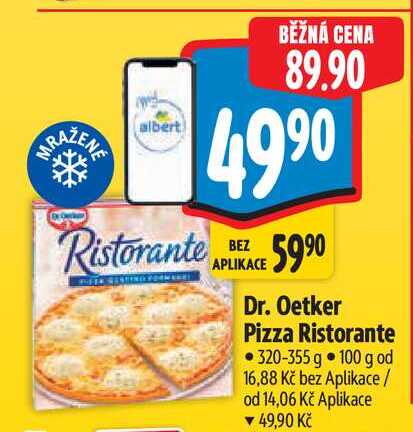 Dr. Oetker Pizza Ristorante 320-355 g