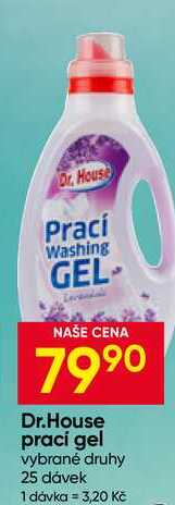 Dr.House prací gel vybrané druhy 25 dávek 