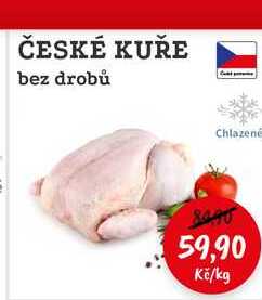 ČESKÉ KUŘE bez drobů 1kg