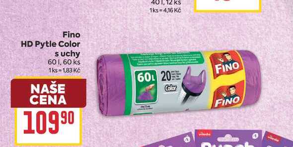 Fino HD Pytle Color s uchy 60 1,60 ks 