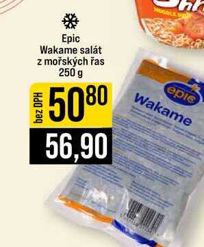 Epic Wakame salát z mořských řas 250 g 