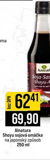 Alnatura Shoyu sojová omáčka na japonský způsob 250 ml 
