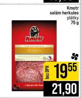 Kmotr salám herkules plátky 75 g