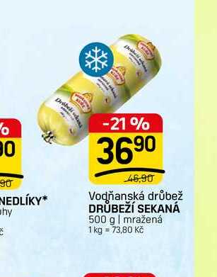 DRŮBEŽÍ SEKANÁ 500 g | mražená 