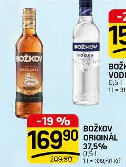 BOŽKOV ORIGINÁL 37,5% 0,5l