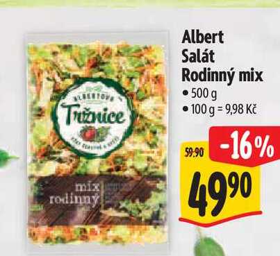  Albert Salát Rodinný mix 500 g  