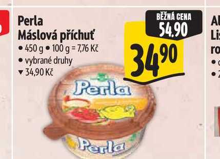 Perla Máslová příchuť 450 g 