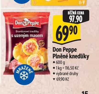 Don Peppe Plněné knedlíky 600 g