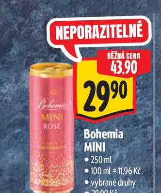 Bohemia MINI 250 ml
