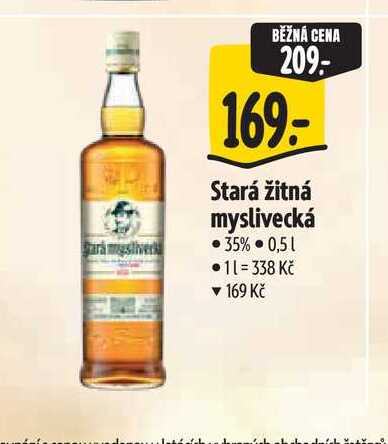 Stará žitná myslivecká 0,5 l