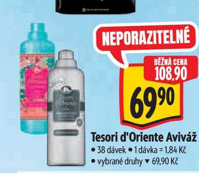   Tesori d'Oriente Aviváž  38 dávek 