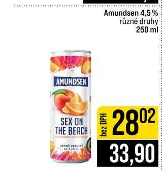 Amundsen 4,5% různé druhy 250 ml