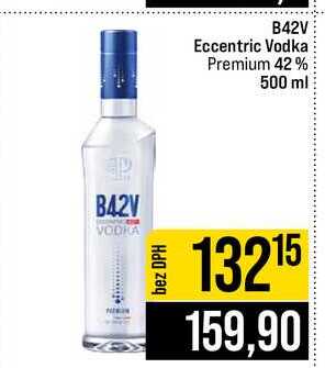 B42V Eccentric Vodka Premium 42% 500 ml