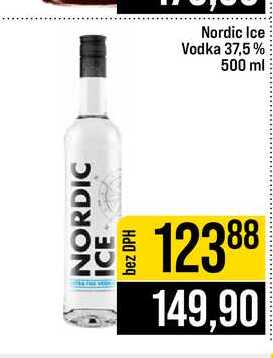 Nordic Ice Vodka 37,5% 500 ml 