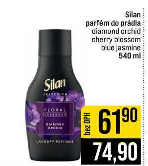 Silan parfém do prádla diamond orchid cherry blossom blue jasmine 540 ml