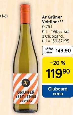 Ar Grüner Veltliner, 0.75 l