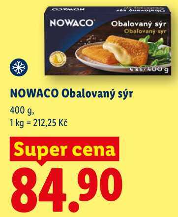 NOWACO Obalovaný sýr, 400 g