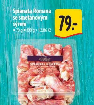 Spianata Romana se smetanovým sýrem 70 g 