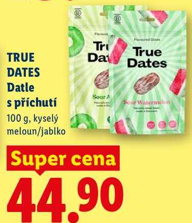TRU DATES Datle s příchutí, 100 g