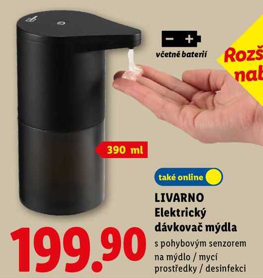 LIVARNO Elektrický dávkovač 