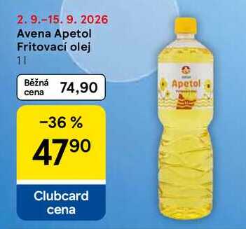 Avena Apetol Fritovací olej, 1 l