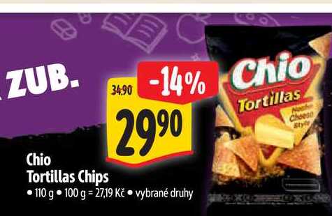 Chio Tortillas Chips 110 g