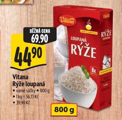 Vitana Rýže loupaná 800 g
