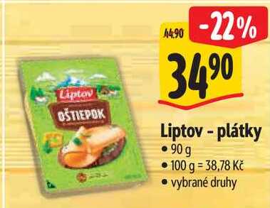 Liptov - plátky, 90 g